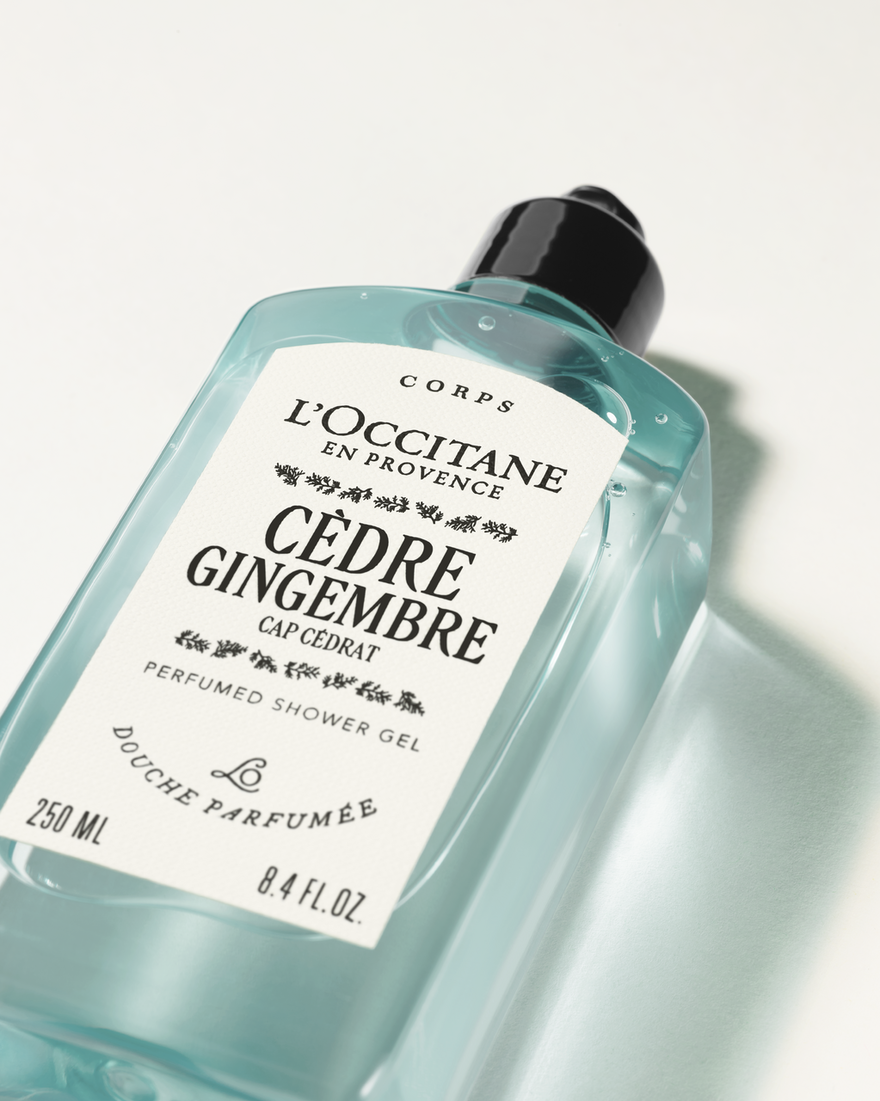 Vista 2/5 de Gel de ducha C&egrave;dre Gingembre (Cap C&eacute;drat), , RECT