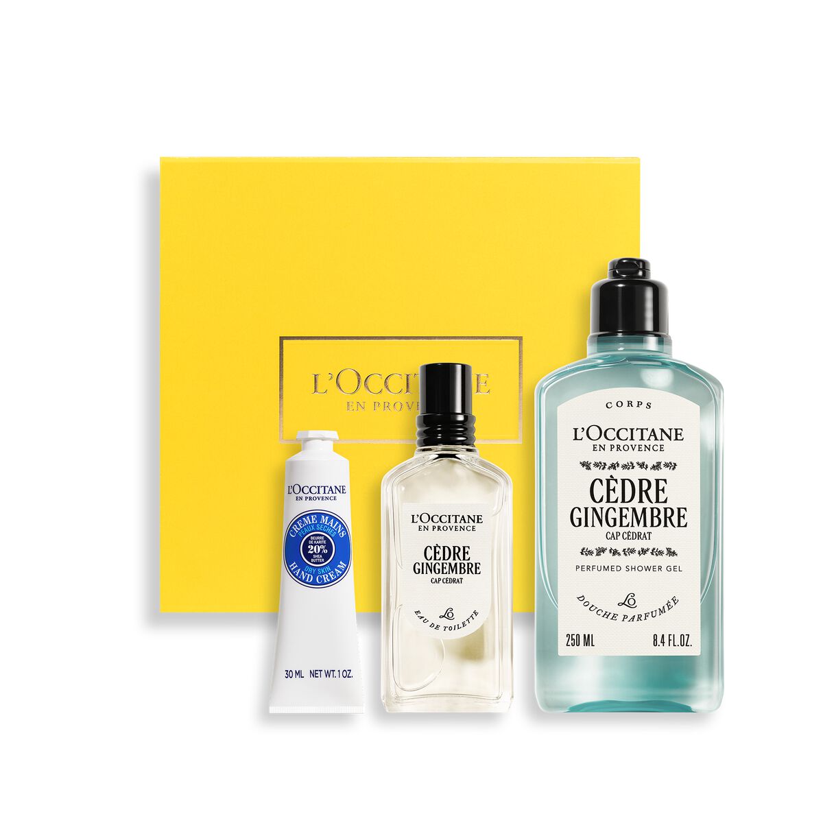 Cofre Perfumado Hombre Cèdre Gingembre (Cap Cédrat) - L'Occitane en Provence