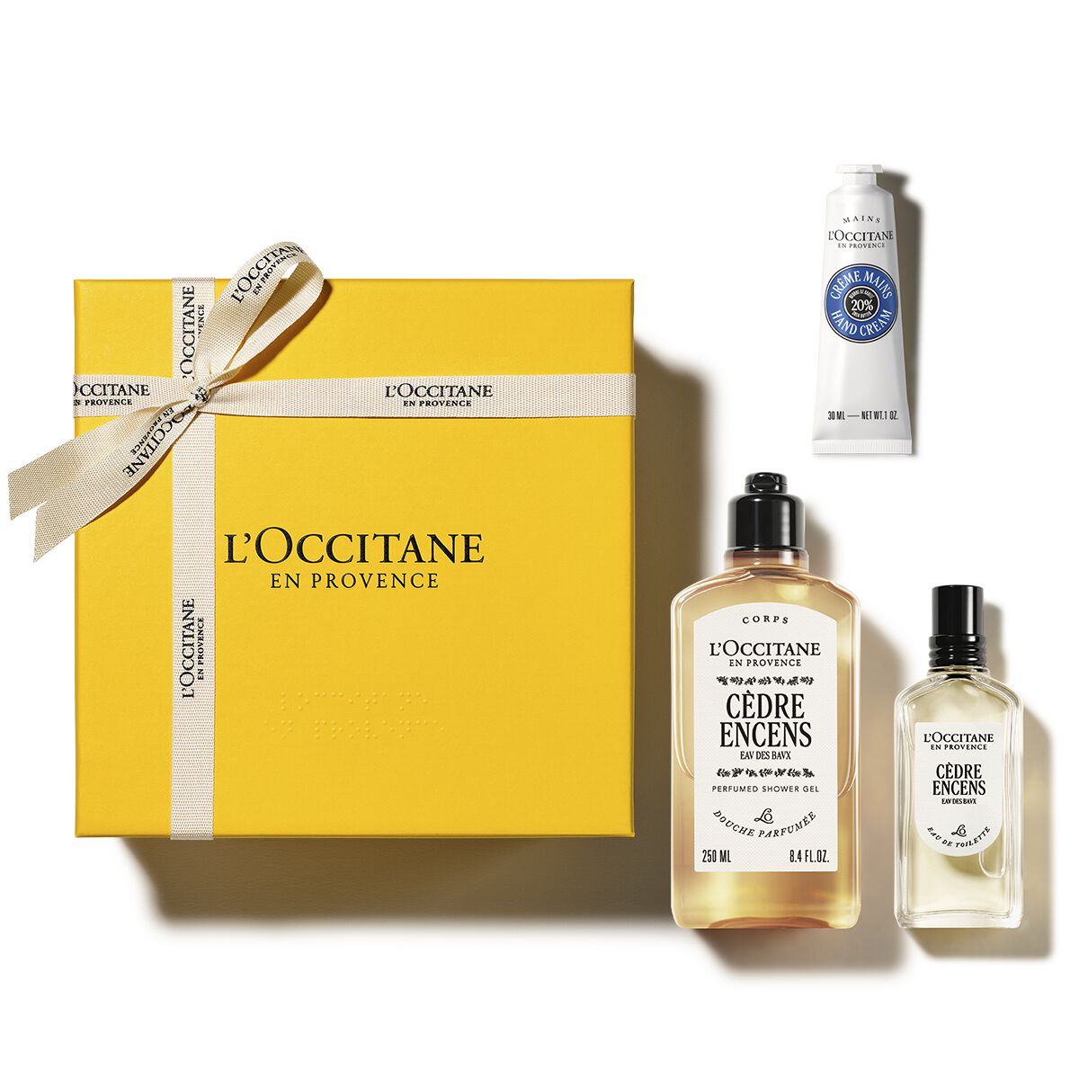 Cofre Perfumado Hombre Cèdre Encens (Eau Des Baux) - L'Occitane en Provence