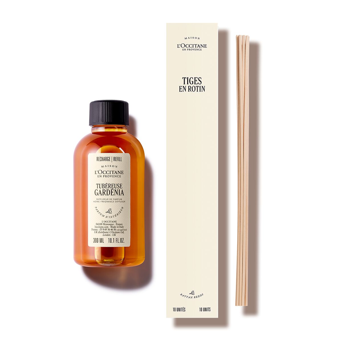 Recarga para difusor de fragancias para el hogar Tubéreuse Gardenia - L'Occitane en Provence