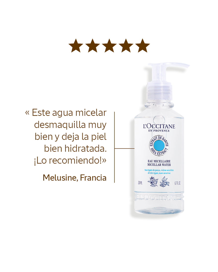 Vista 4/8 de Agua Micelar Karit&eacute; 200ml, , RECT