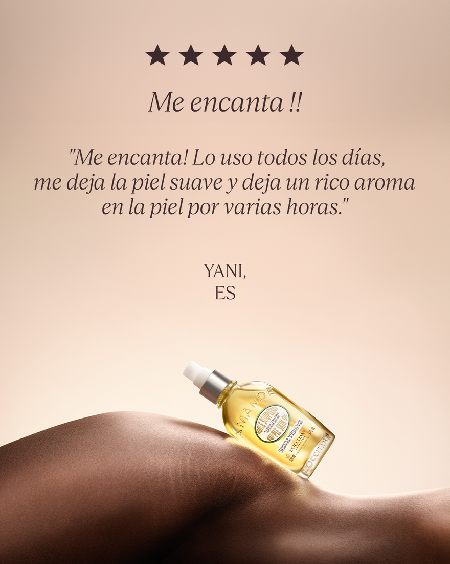 Vista 7/8 de Aceite Flexibilidad Almendra, , RECT