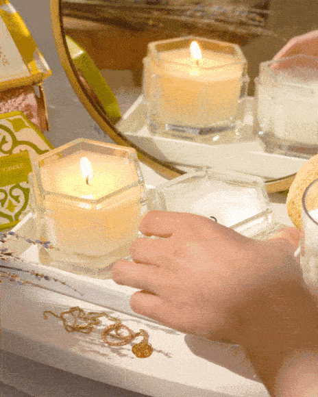 joyeros con frascos reciclados